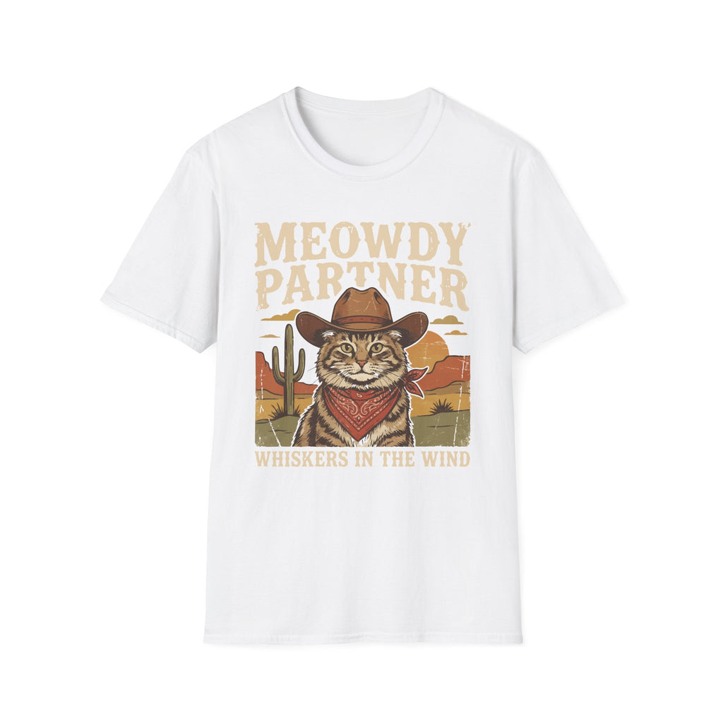 Meowdy Partner Whiskers In The Wind T-Shirt