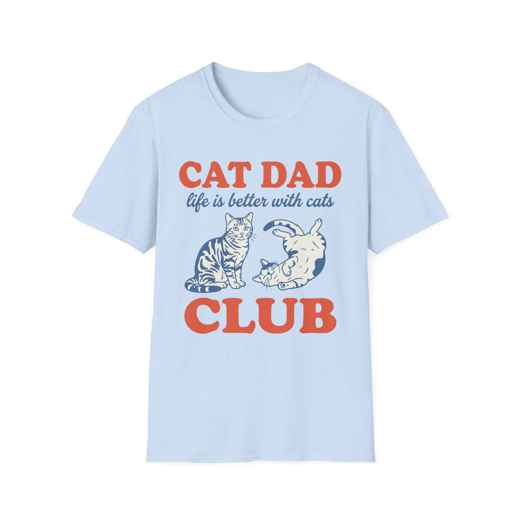 Cat Dad Club T-Shirt