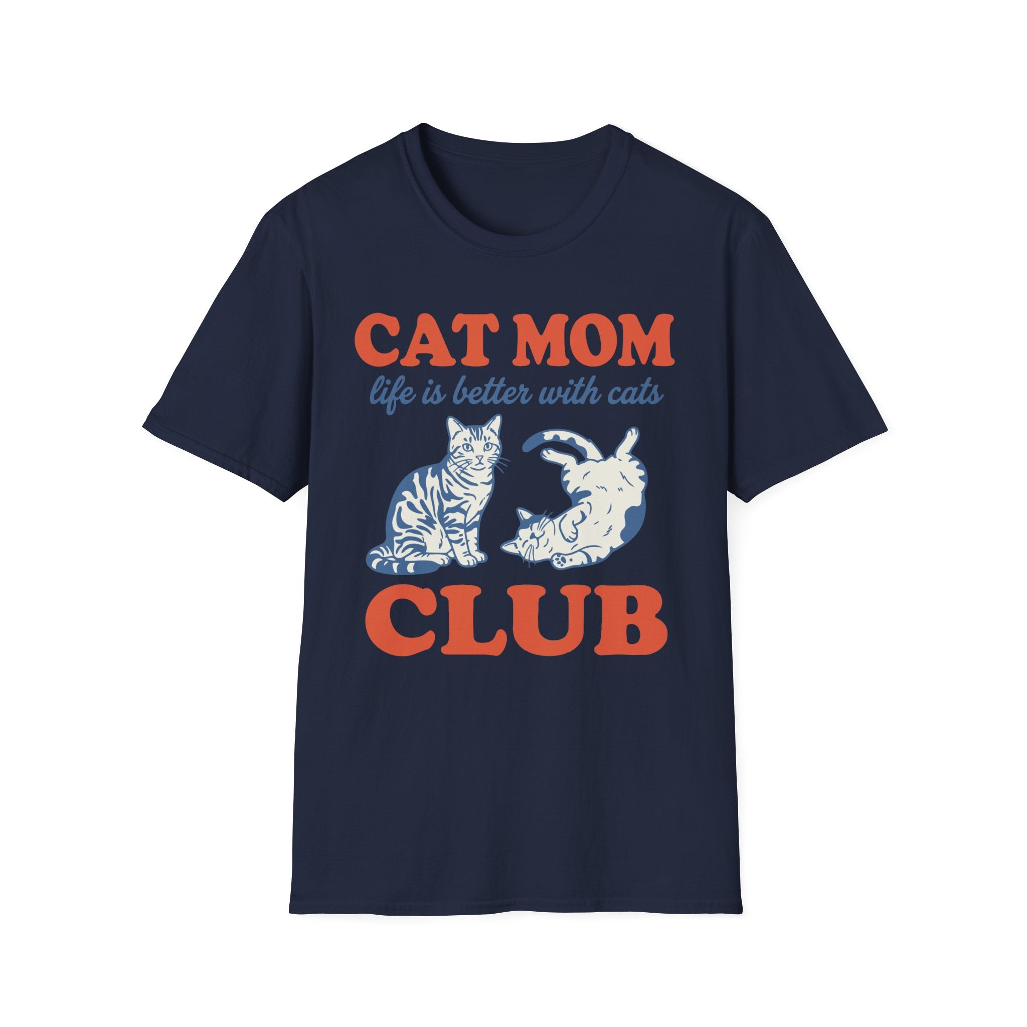 Cat Mom Club T-Shirt