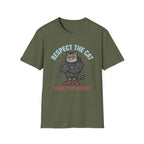 Respect The Cat Runs The House T-Shirt
