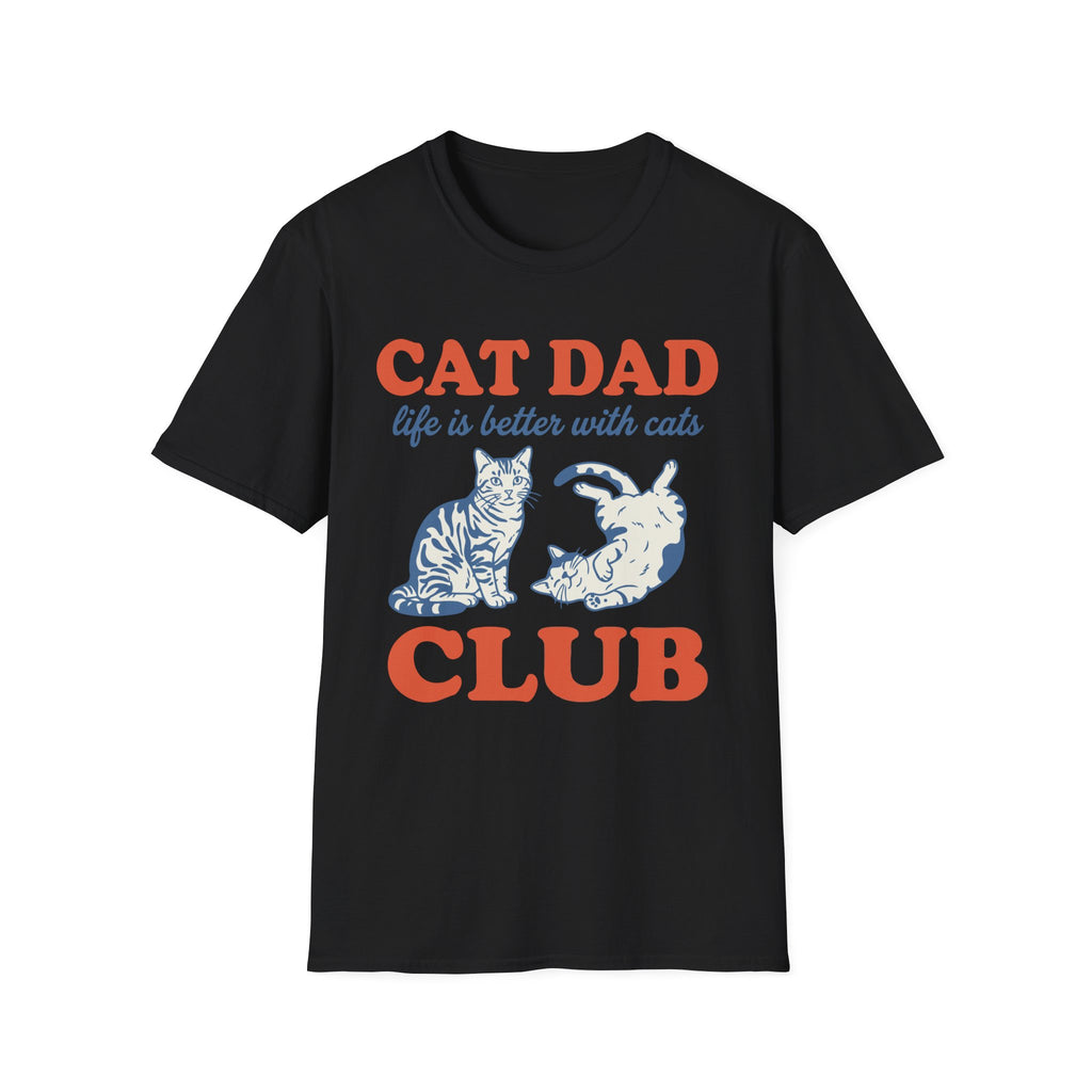 Cat Dad Club T-Shirt