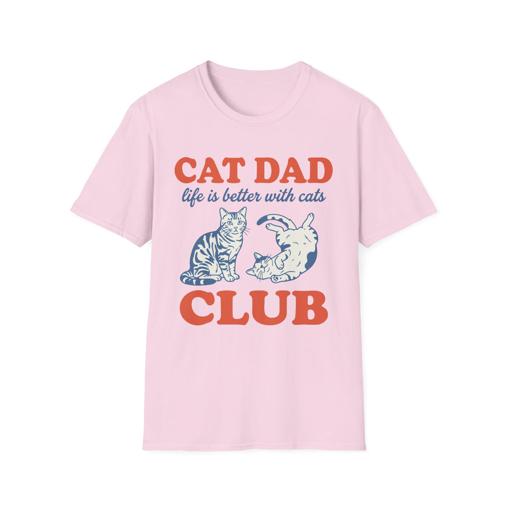 Cat Dad Club T-Shirt