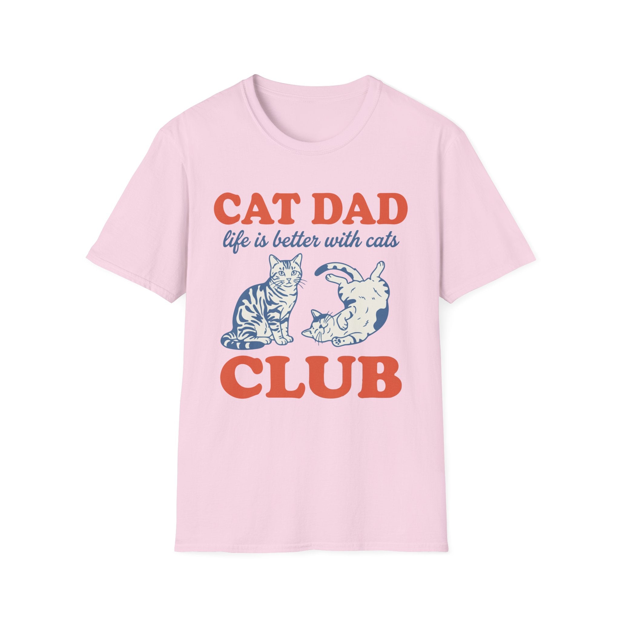 Cat Dad Club T-Shirt
