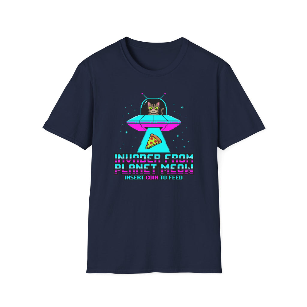 Invader From Planet Meow T-Shirt