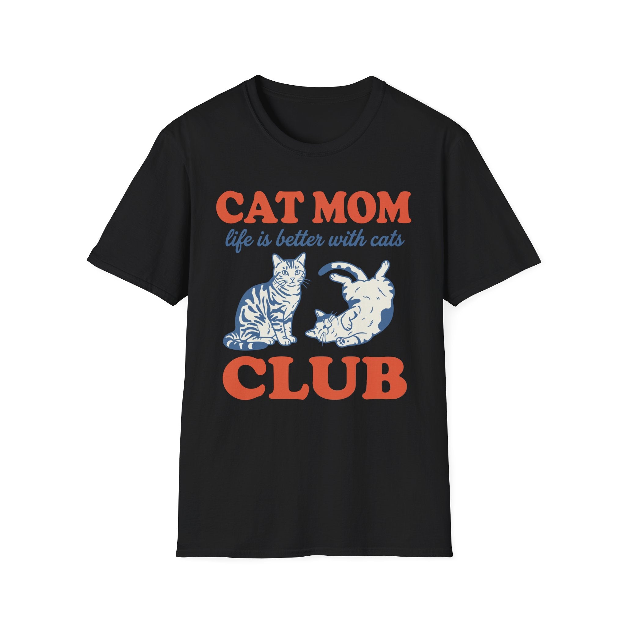 Cat Mom Club T-Shirt