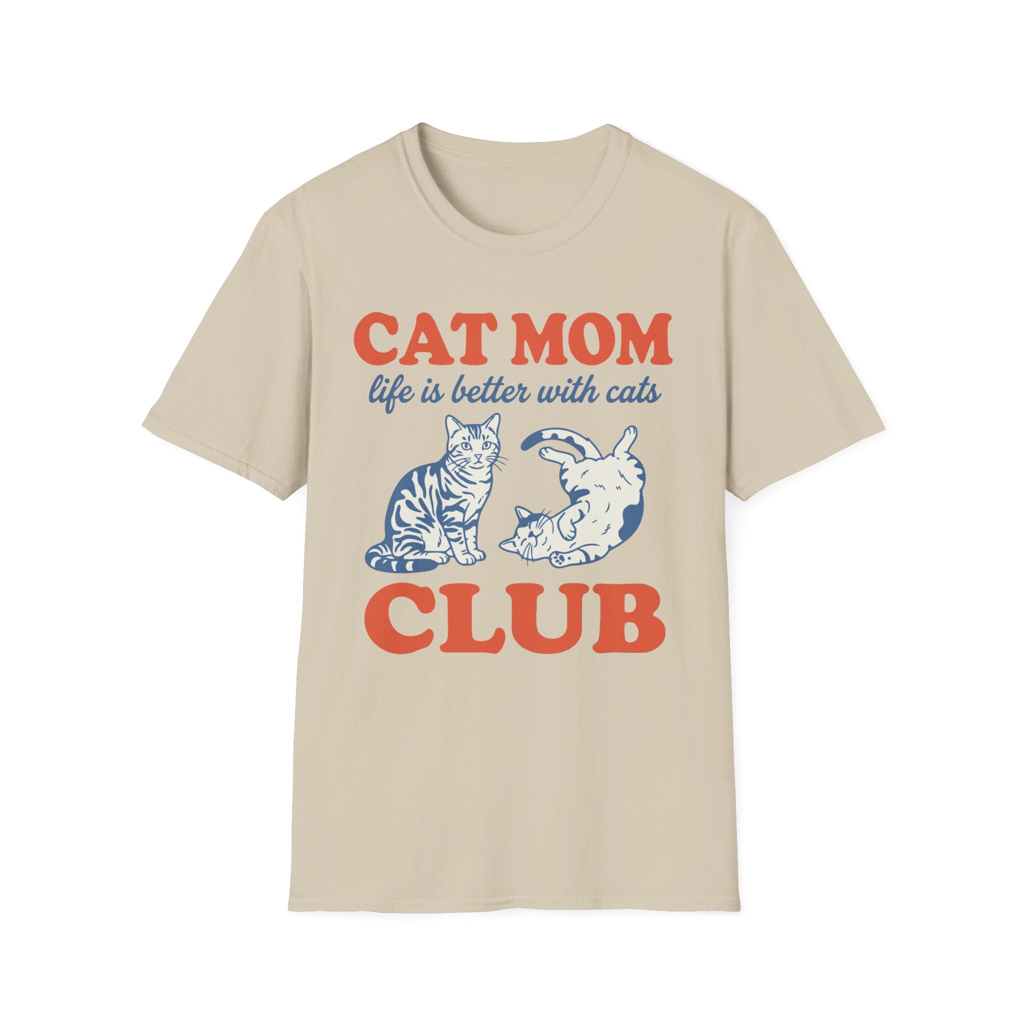 Cat Mom Club T-Shirt