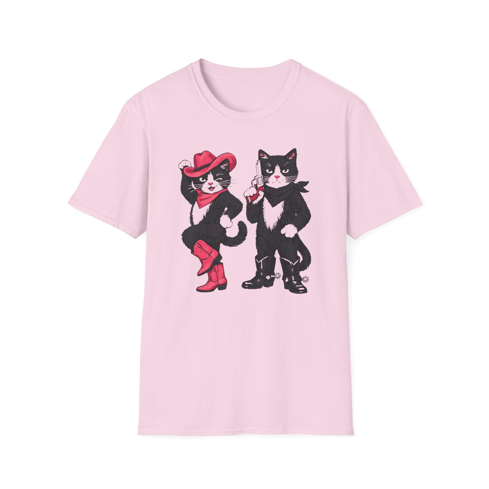 Cowboy Cowgirl Cat T-Shirt