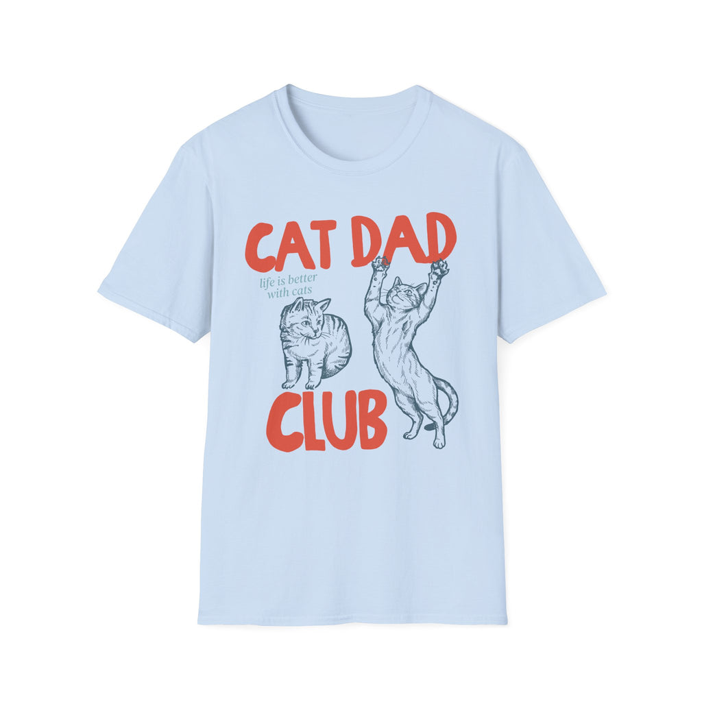 Cat Dad Club T-Shirt