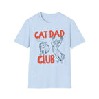 Cat Dad Club T-Shirt