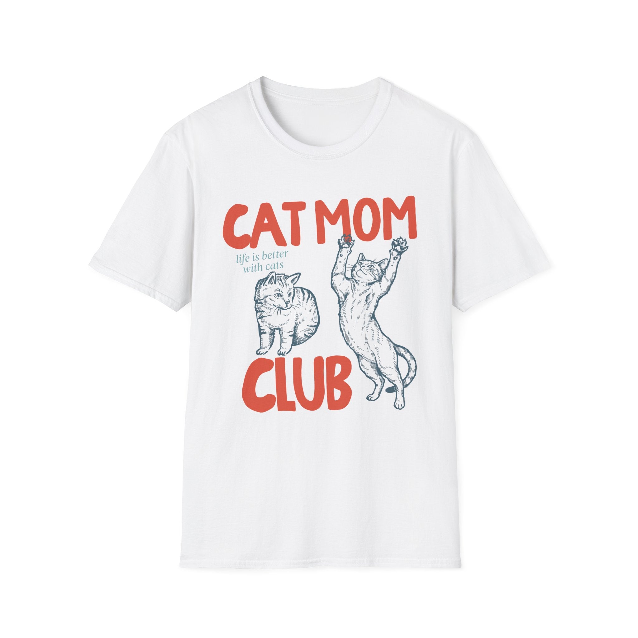 Cat Mom Club T-Shirt