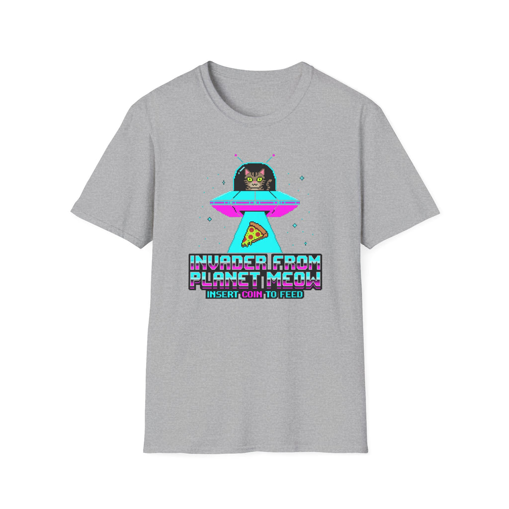 Invader From Planet Meow T-Shirt