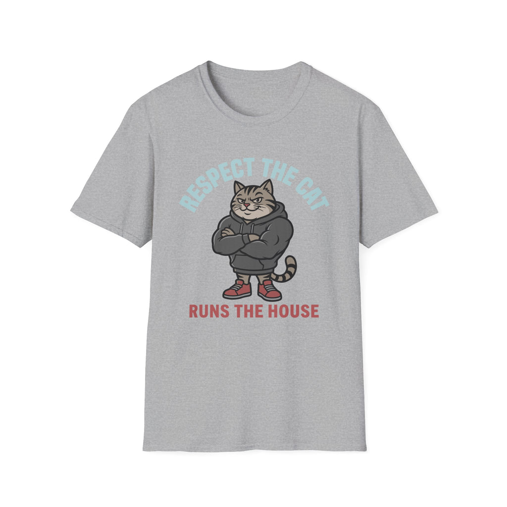 Respect The Cat Runs The House T-Shirt