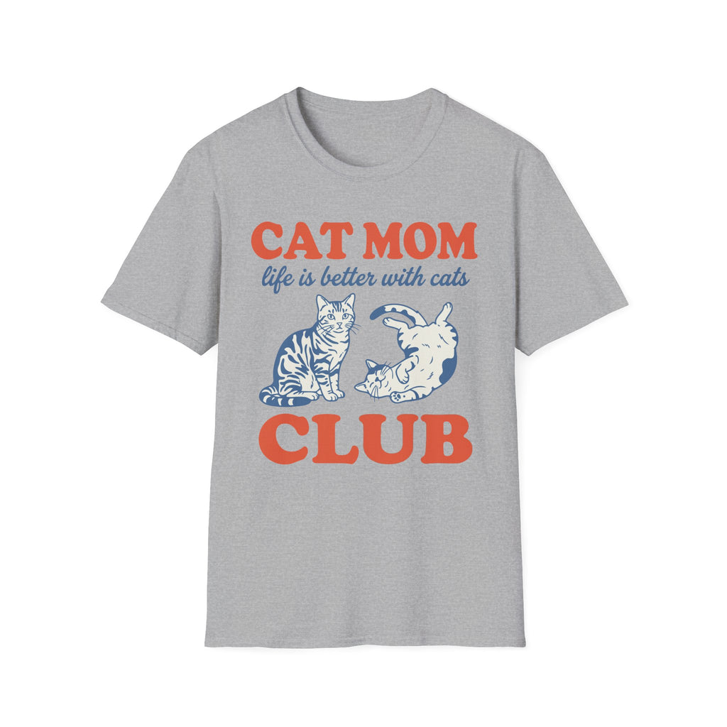 Cat Mom Club T-Shirt