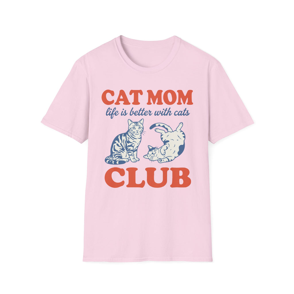Cat Mom Club T-Shirt