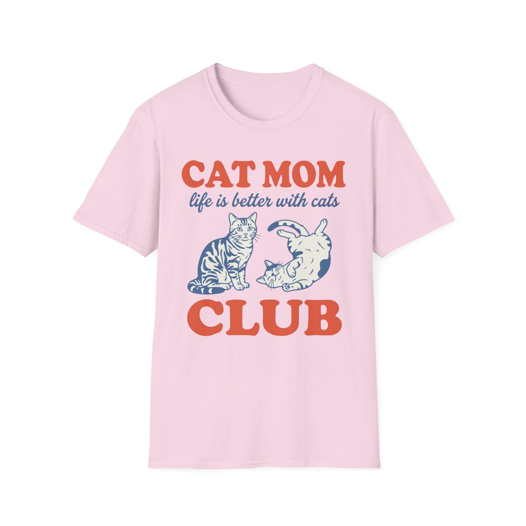 Cat Mom Club T-Shirt