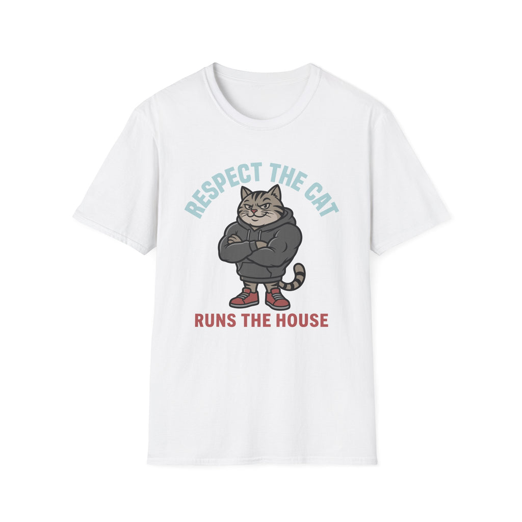 Respect The Cat Runs The House T-Shirt