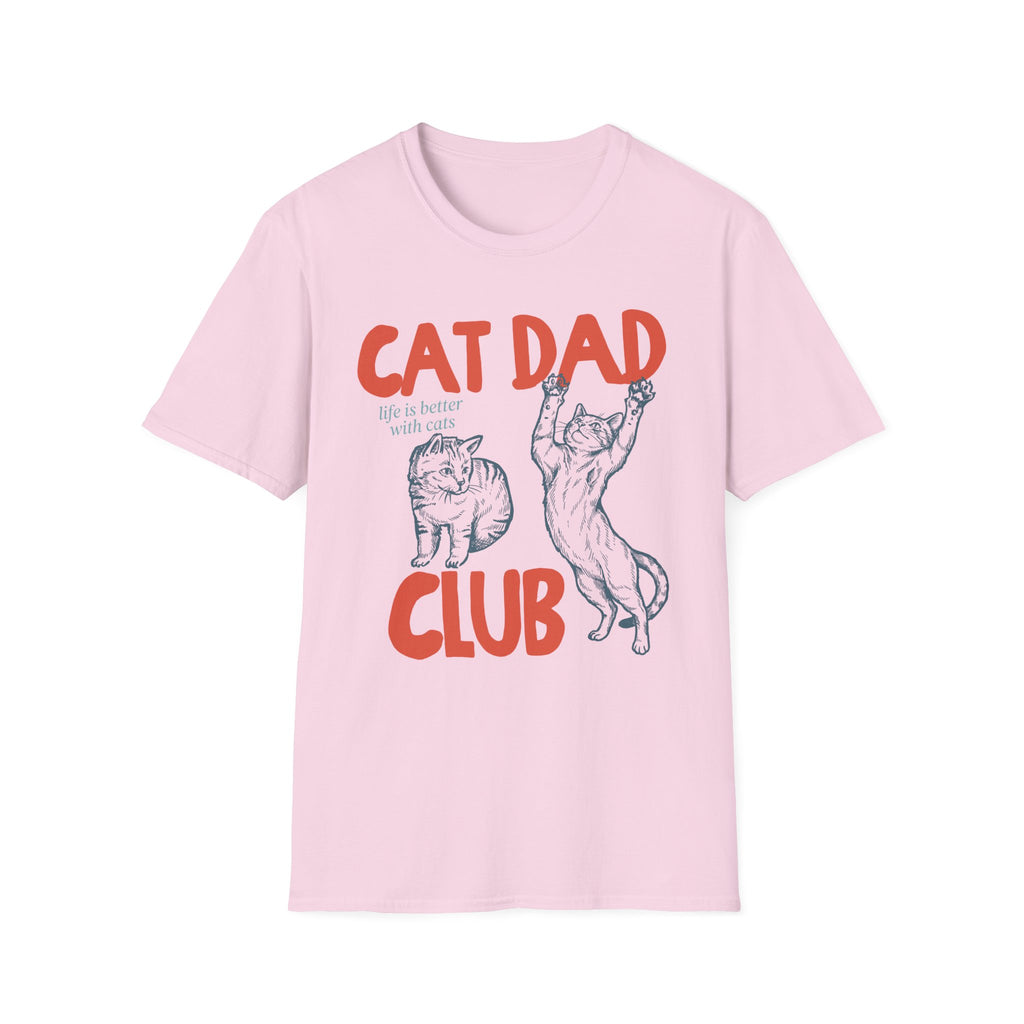Cat Dad Club T-Shirt