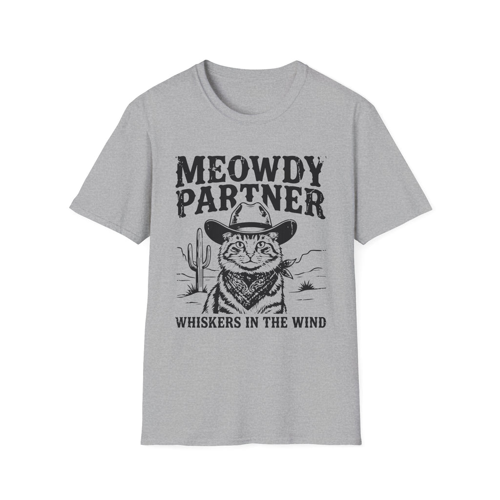 Meowdy Partner Whiskers In The Wind T-Shirt