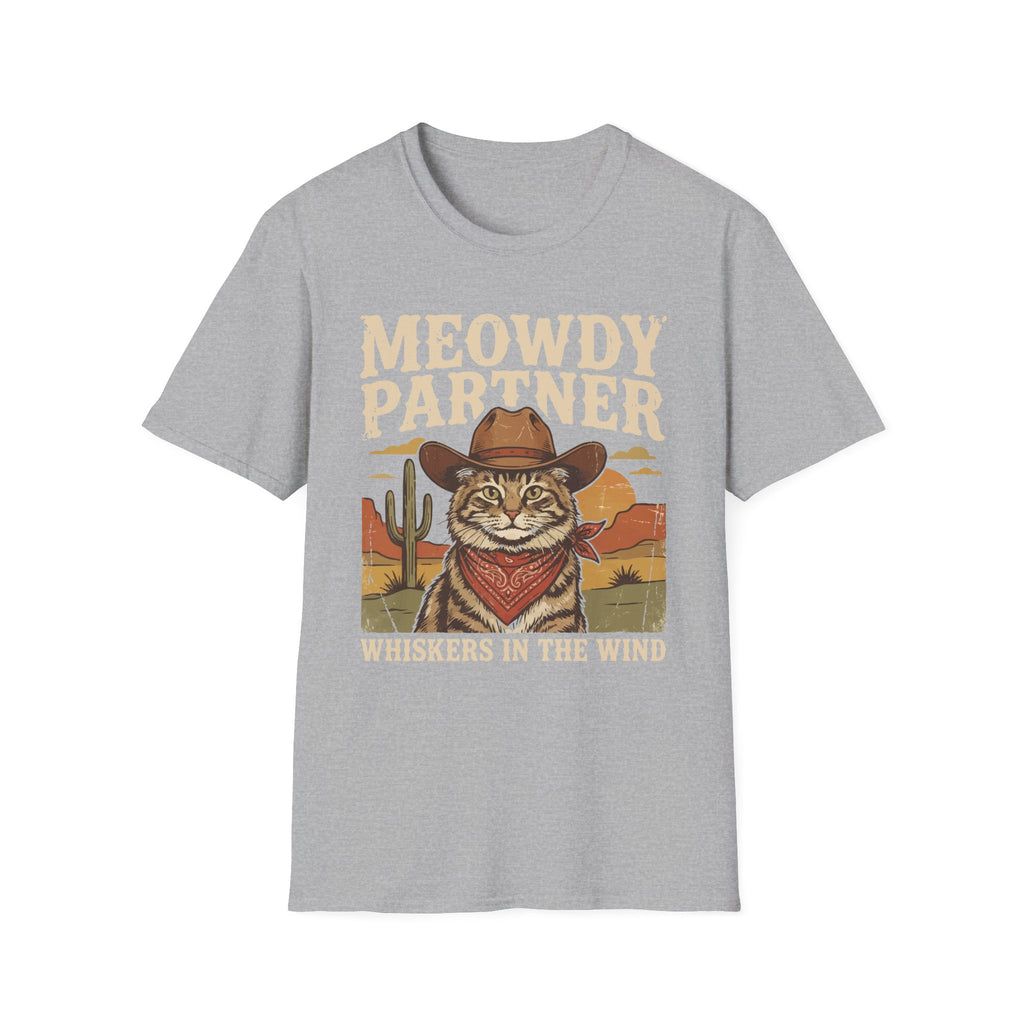 Meowdy Partner Whiskers In The Wind T-Shirt