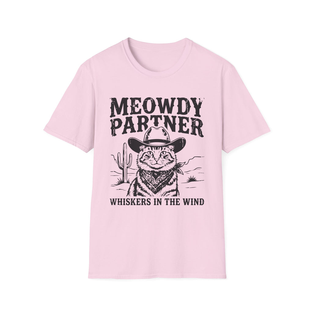 Meowdy Partner Whiskers In The Wind T-Shirt