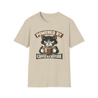 Powered By Coffee & Catitude T-Shirt