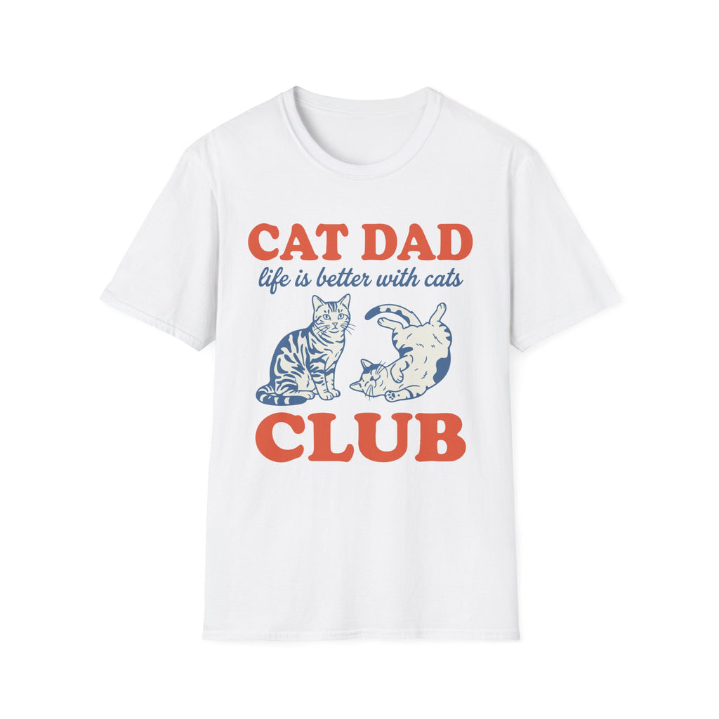 Cat Dad Club T-Shirt