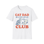 Cat Dad Club T-Shirt