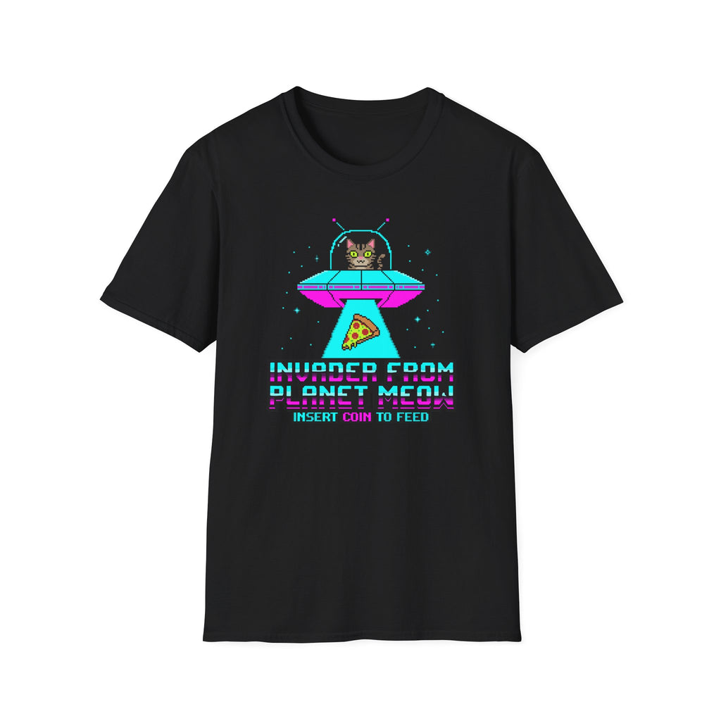 Invader From Planet Meow T-Shirt