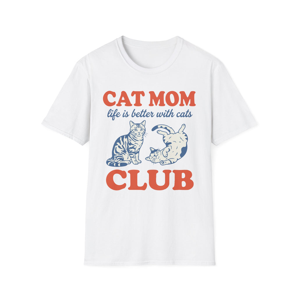 Cat Mom Club T-Shirt