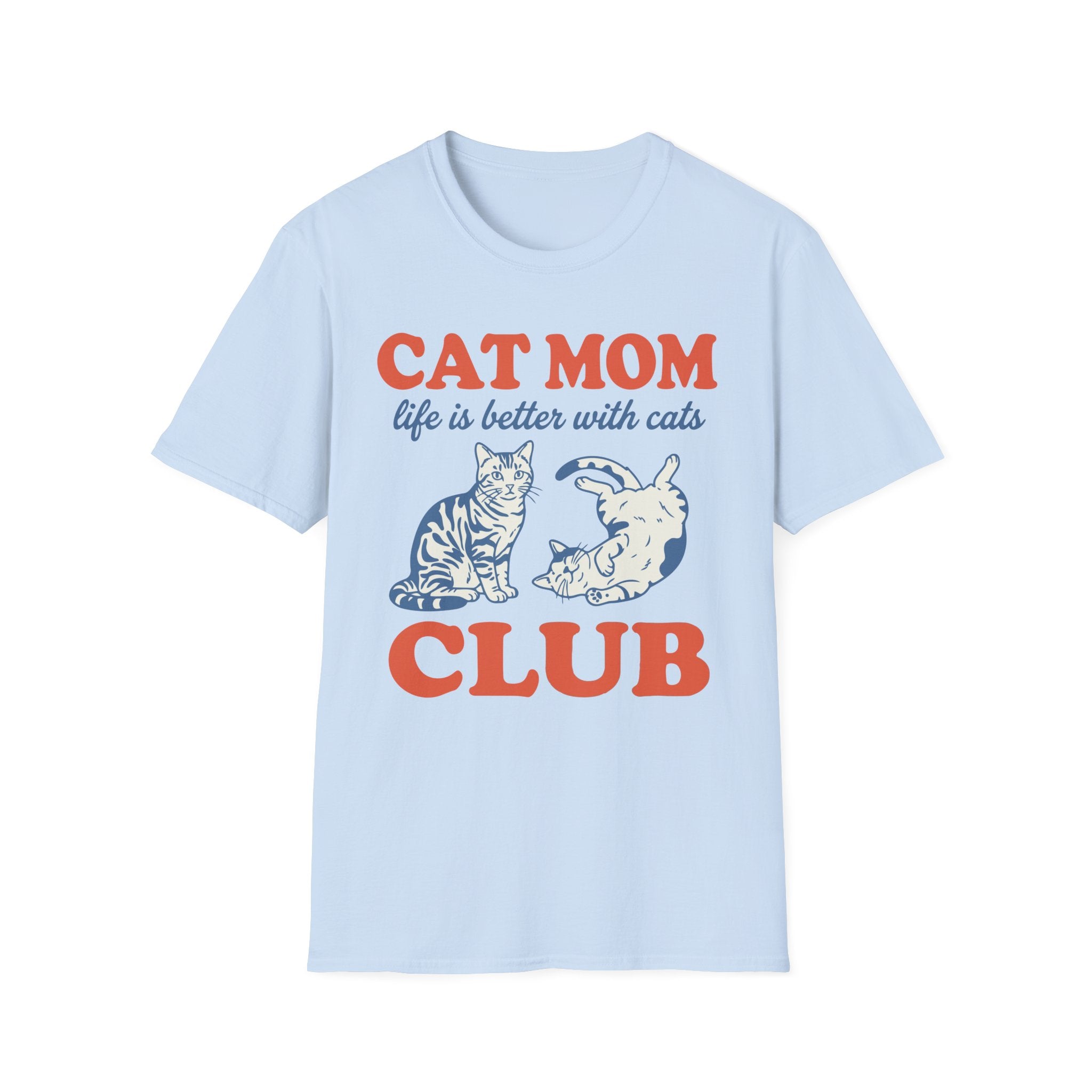 Cat Mom Club T-Shirt