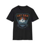 Cat Dad Adventure Club T-Shirt