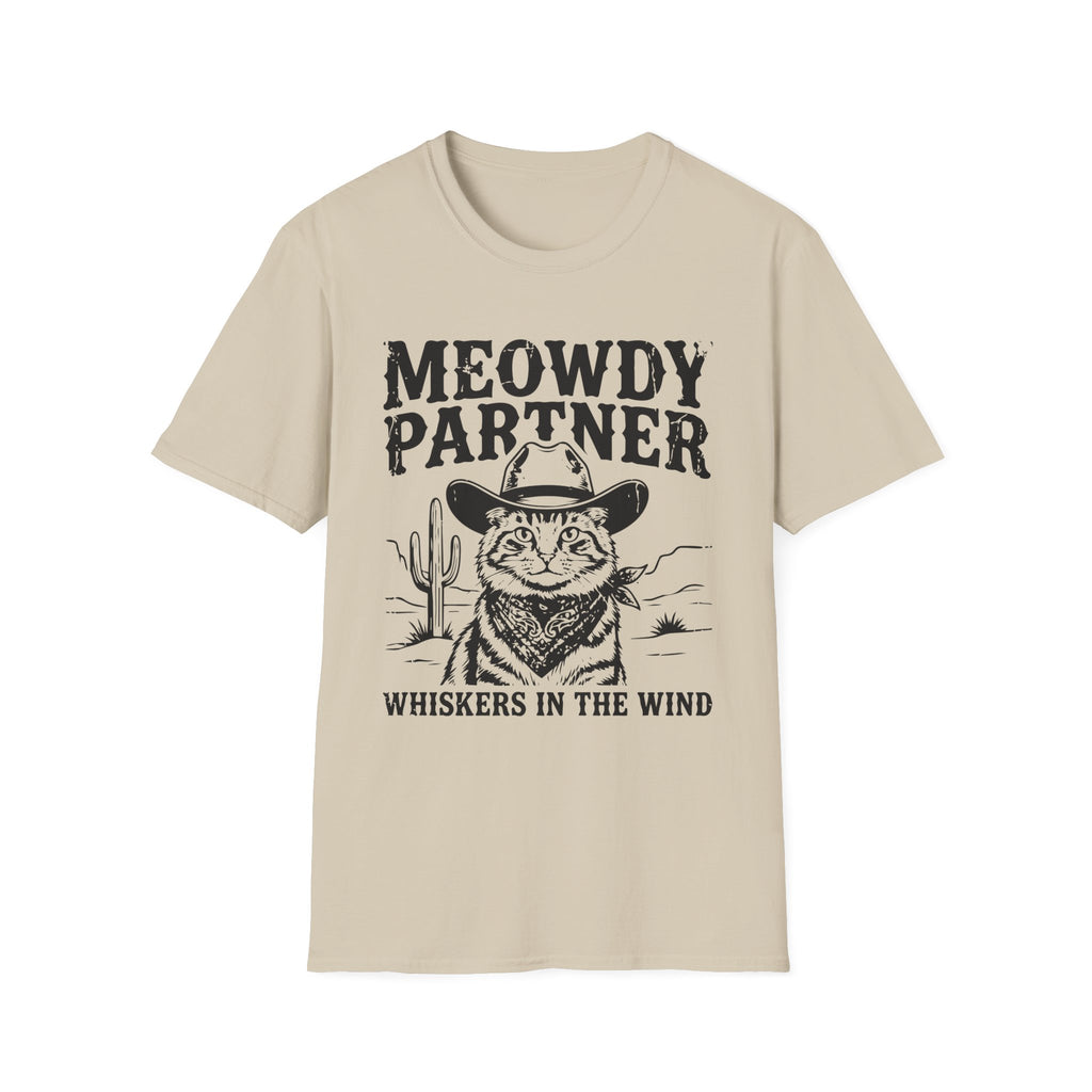 Meowdy Partner Whiskers In The Wind T-Shirt