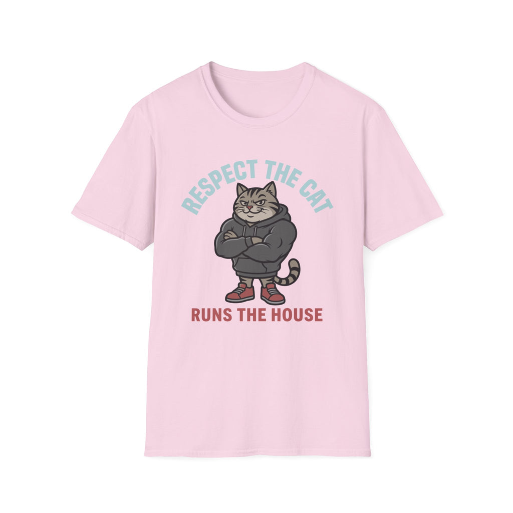 Respect The Cat Runs The House T-Shirt